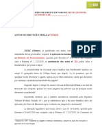 Modelo Sugestivo Pedido de Adequacao Mudanca Legislativa Estatuto Desarmamento