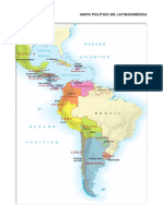 Cartina Politica Sudamerica