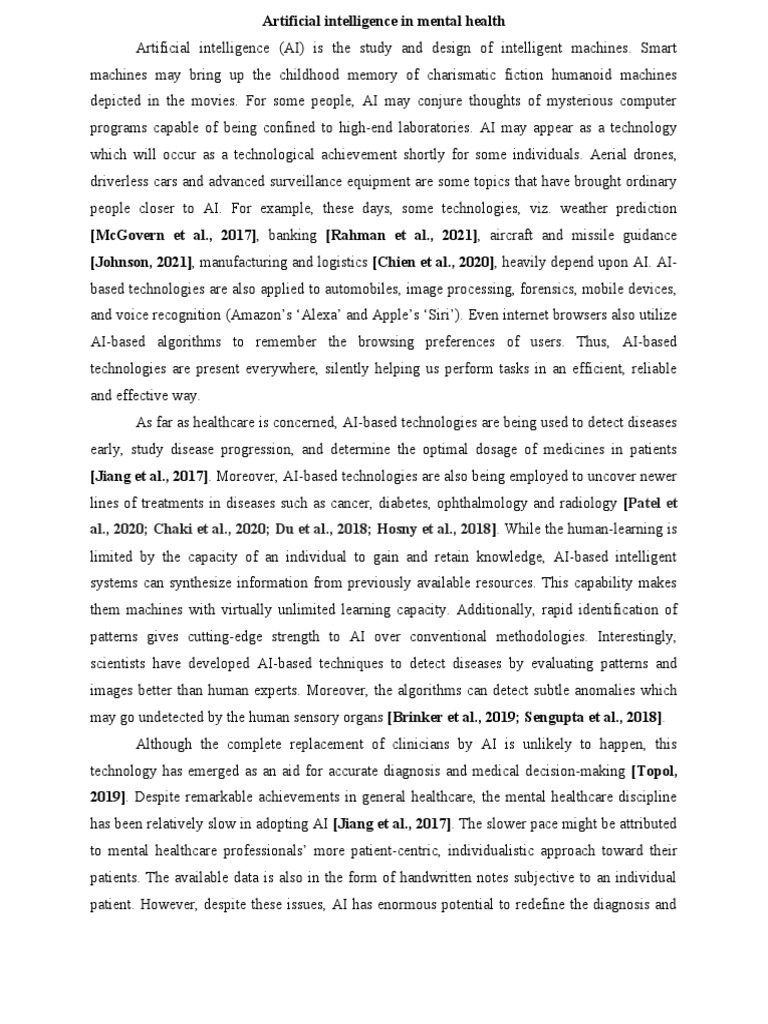 APPLICATION OF AI IN HEALTHCARE PDF visual data 4