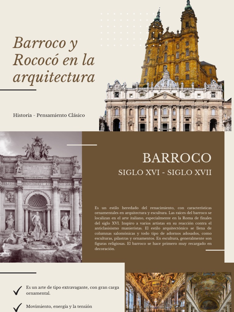 Diferencias entre Barroco y Rococó | PDF | Estética