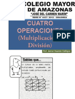 Multiplicación y división entera: conceptos, propiedades y aplicaciones