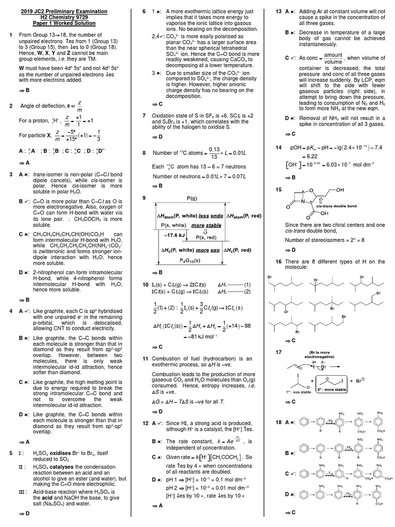 2019-jc2-prelims-h2-chemistry-paper-1-worked-solution-pdf-chemical