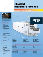 CAF-19-Web - BTU Controlled Atmosphere Furnace - May Be Used For MCO Sintering in Safety Gas and Air