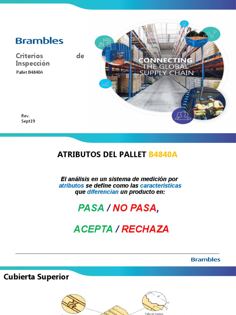 Inspección de Pallets B4840A en Montería | PDF | Sector secundario de ...