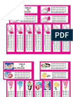 TABLAS DE MULTIPLICAR