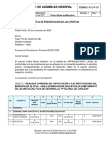 Carta de Presentacion