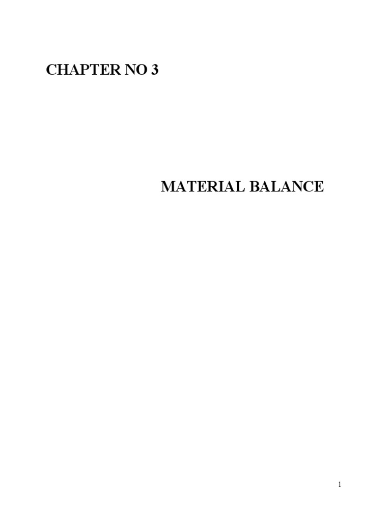 Material and Energy Balance PDF Gasification Mole (Unit)