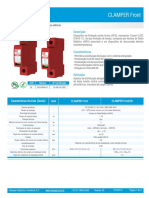 Proteção contra raios CLAMPER Front