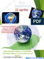 22 Aprilie ,,ziua Pământului"