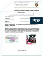 PROYECTO EVALUATIVO 5tos Primer Quimestre