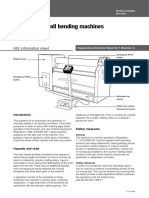 Eis7-Safe Use of 3 Roll Bending Machines