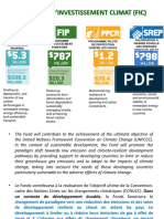 Les Fonds D'Investissement Climat (Fic)