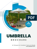 Brochure Umbrella Shades