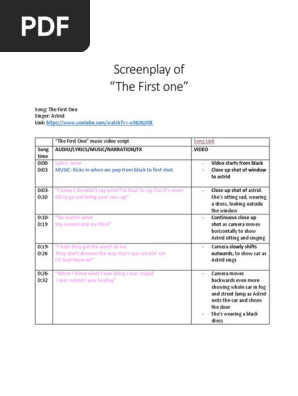 screenplay
