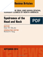 Syndromes of the Head and Neck an Issue of Atlas of the Oral Maxillofacial Surgery Clinics the Clinics Dentistry2014Unitedvrg