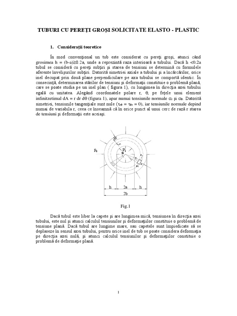 TUBURI CU PERE I GRO+I Solicitate Elasto | PDF