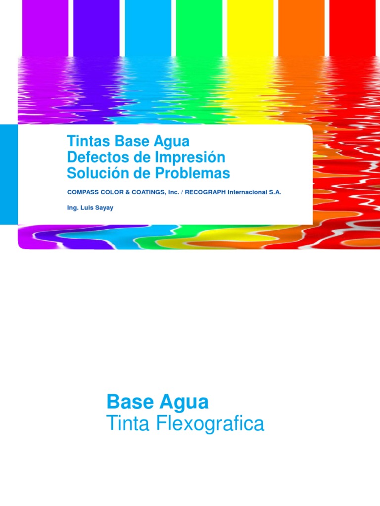 c3 Water Base Ink Training Feb 2021 | PDF | Ph | Tinta