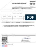 Solicitud Residencia Roca