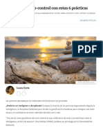 Fortalece Tu Auto-Control Con Estas 6 Prácticas