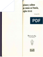 Dominique Kalifa Crimen y Cultura de Masas en Francia Siglos XIX XX Instituto Mora 2012 PDF