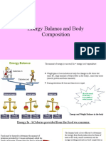 Energy Balance and Body Composition PPT 2
