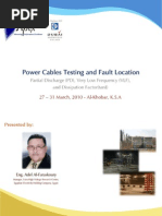 Cable Fault Location in Power Cables Guide | PDF | High Voltage ...