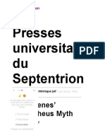 Antisthenes' Prometheus Myth - Presses Universitaires Du Septentrion