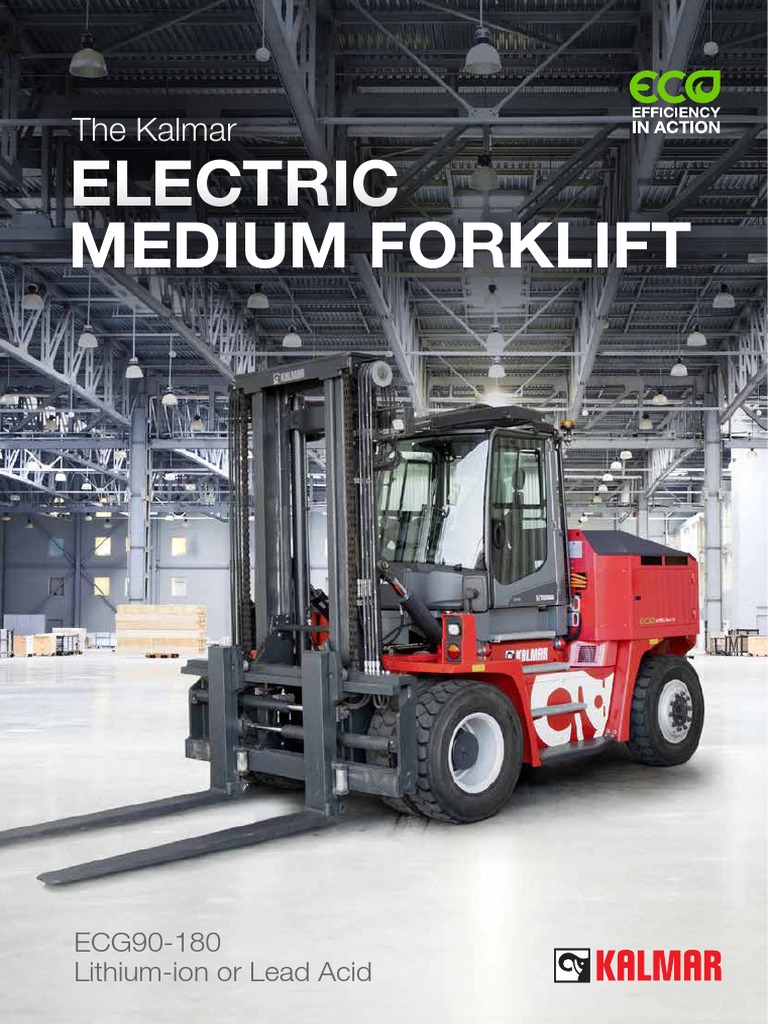 Kalmar Medium Electric Forklift Brochure PDF PDF Rechargeable