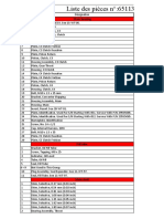 Liste Des Pièces (Ministere) 2eme Boite