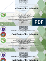 Certificate Participation Symposium Personalhygiene WINS