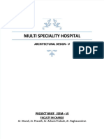 PDF Multi Speciality Hospital Project Brief - Compress