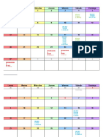 Calendario Enero 2023 Espana Horizontal