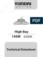 High Bay 150W 6.5K Data Sheet