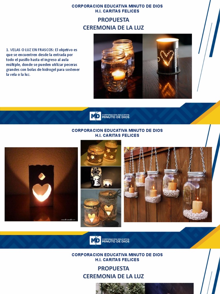 Propuesta Ceremonia de La Luz y Clausura | PDF