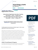 Application Process - Molecular & Cellular Biology Graduate Program