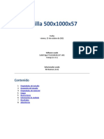 Analisis Estatico de Una Rejilla para Sumidero