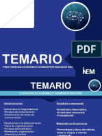 Temario Ecoad Buap 2021