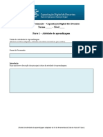 Modelo Planificacao de Uma Situacao de Aprendizagem