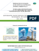 Monitoreo de contaminantes atmosféricos