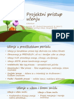 Projektni Pristup Učenju I I Vežba