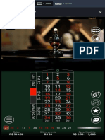 Speed Roulette resultados 1 e 2 jogos
