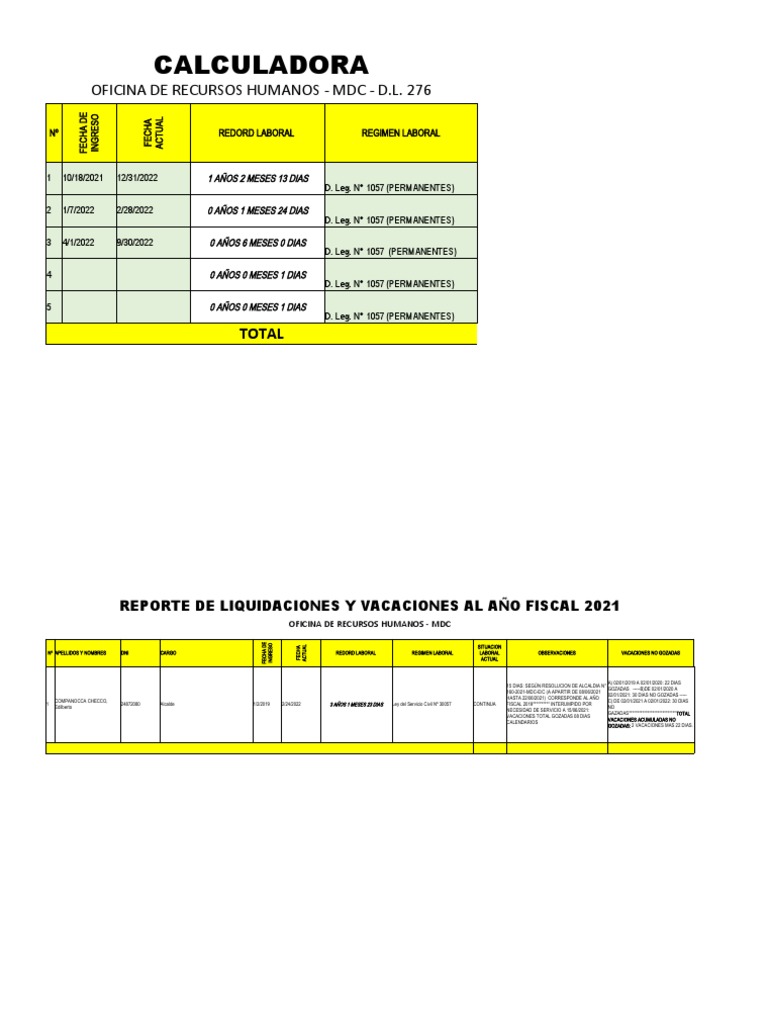 Calculadora Cert de Rosmel | PDF