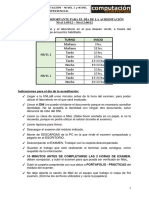 Informacion para Los Estudiantes para El Dia de La Acreditacion