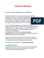 Approches et méthodes pdf