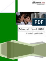 5 - UTN-FRBA Manual Excel 2010 - Cálculos y Funciones