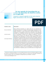 Giordano Veronica - Hacia Una Agenda de Investigación de Las Derechas en AL