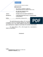 Informe 074 Informe Mantenimiento de Carretera