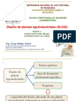 Clase 1 Diseño de Plantas Agroindustriales