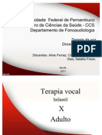 Terapia para Adolescentes e Adultos Princípios