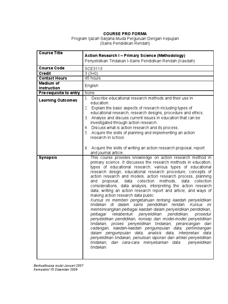Action Research in Primary Science | PDF | Action Research ...